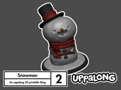 Snowman Decoration And Ornament 3D Printer Model