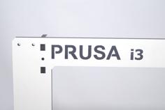 Prusa I3 Laser Cut Frame And Braces 3D Printer Model