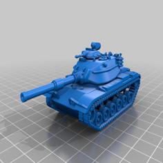 M60A1 (1/300th) – V1.1 14/10/19 3D Printer Model