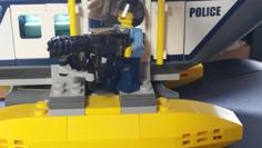 LEGO Minigun With Handles 3D Printer Model