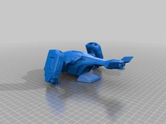 Helldivers 2 Pelican-1 Evac Ship 3D Printer Model