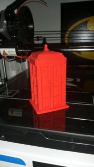 11/12th Doctors Tardis 3D Printer Model