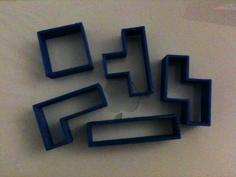 Tetris Cookie Cutters 3D Printer Model