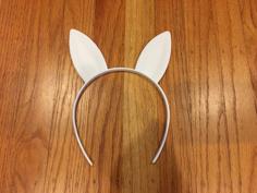 Bunny Ears Headband 3D Printer Model