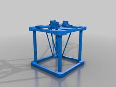 Direct Drive Delta 3D Printer Model