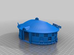 Tram Stop In H0 / HO 3D Printer Model