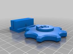 OpenScad Spring Winder. 3D Printer Model