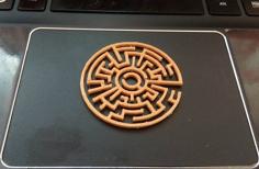 Maze Circle Generator 3D Printer Model