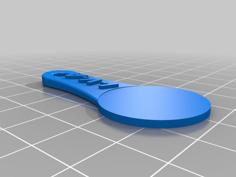 Token In The Basket 3D Printer Model