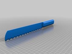 Classic Bread Knife 3D Printer Model