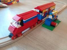 Lego Brio Train Wheel Set 3D Printer Model