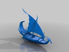 Dark Elf Man’o’war Ships 3D Printer Model