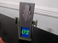 Perpetual Flip Calendar (W/ Customizable Font) 3D Printer Model