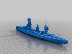 IJN Fusō Class / Yamashiro 3D Printer Model