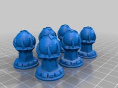 Claw Orb Objective Markers 3D Printer Model