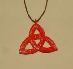 Triangle Pendant 3D Printer Model