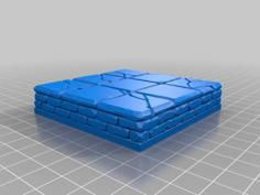 TileScape Platform Tiles (from TileScape Sewers Core Set) 3D Printer Model