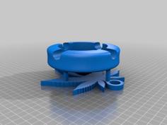 Ashtray Weed Leaf 3D Printer Model