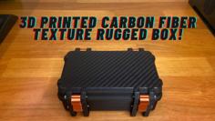 RUGGED BOX WITH COOL TEXTURE 3D Printer Model