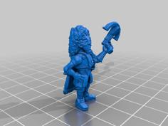 Male Gnome Rogue 3D Printer Model