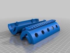 AR15 Tri Rail Handguard 3D Printer Model