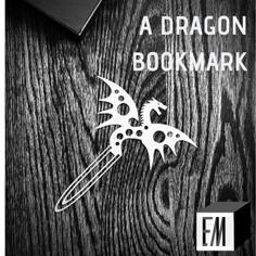 Spotted Dragon Bookmark 3D Printer Model