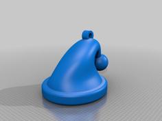 Santa Hat Christmas Ornament 3D Printer Model