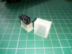 Micro SD Holder 3D Printer Model