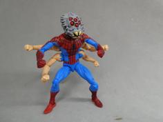 Man-Spider Marvel Legends Head 3D Printer Model