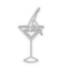 Leg Martini 3D Printer Model