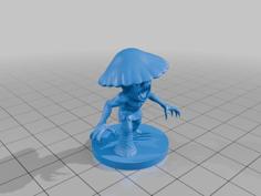 Myconid Deathcap 3D Printer Model