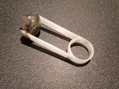 Nissan Wheel Stud Cap Puller 3D Printer Model