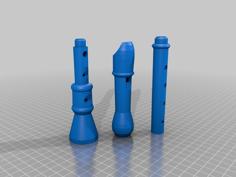 Recorder (instrument) 3D Printer Model