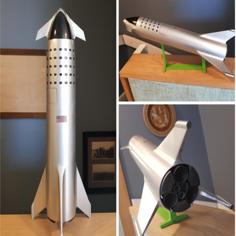 SpaceX Starship 3D Printer Model