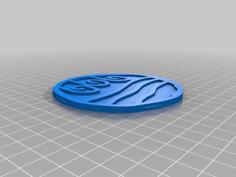 Water Tribe Coaster 3D Printer Model