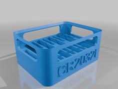 CR2032 Battery Holder/organizer 3D Printer Model