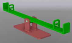 Seesaw Toy 3D Printer Model