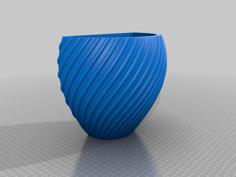 Wellas – Wall Flower Pot 3D Printer Model