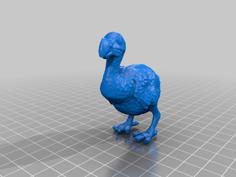 More Realistic Dodo Raphus 3D Printer Model