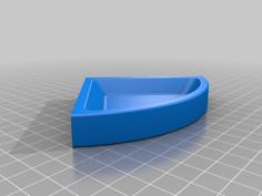 Corner Tray 3D Printer Model