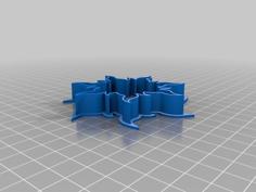 Tangled Sun Cookie Cutter 3D Printer Model