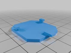 Kitchen Scale Battery Cover (GreaterGoods) 3D Printer Model