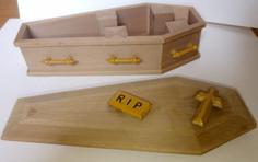 Coffin Jewellery Box 3D Printer Model