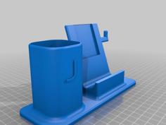 Modified Phone Holder 3D Printer Model