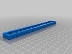 Score Kepping Tray For Zombie Dice 3D Printer Model