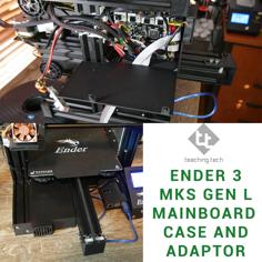 Ender 3 MKS Gen L Adaptor Case And Mount 3D Printer Model