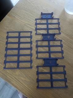 Game Card Trays For Space Base 3D Printer Model