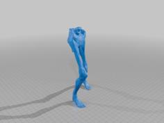 The Most Horrible Zombie Created In 3d (the End) 3D Printer Model