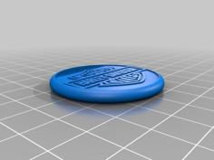 Small Simple Harley Davidson Keyring 3D Printer Model