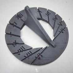 Sundial 3D Printer Model